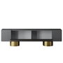 Hanah Home Bohem Soporte para Televisión Antracita y Dorado
